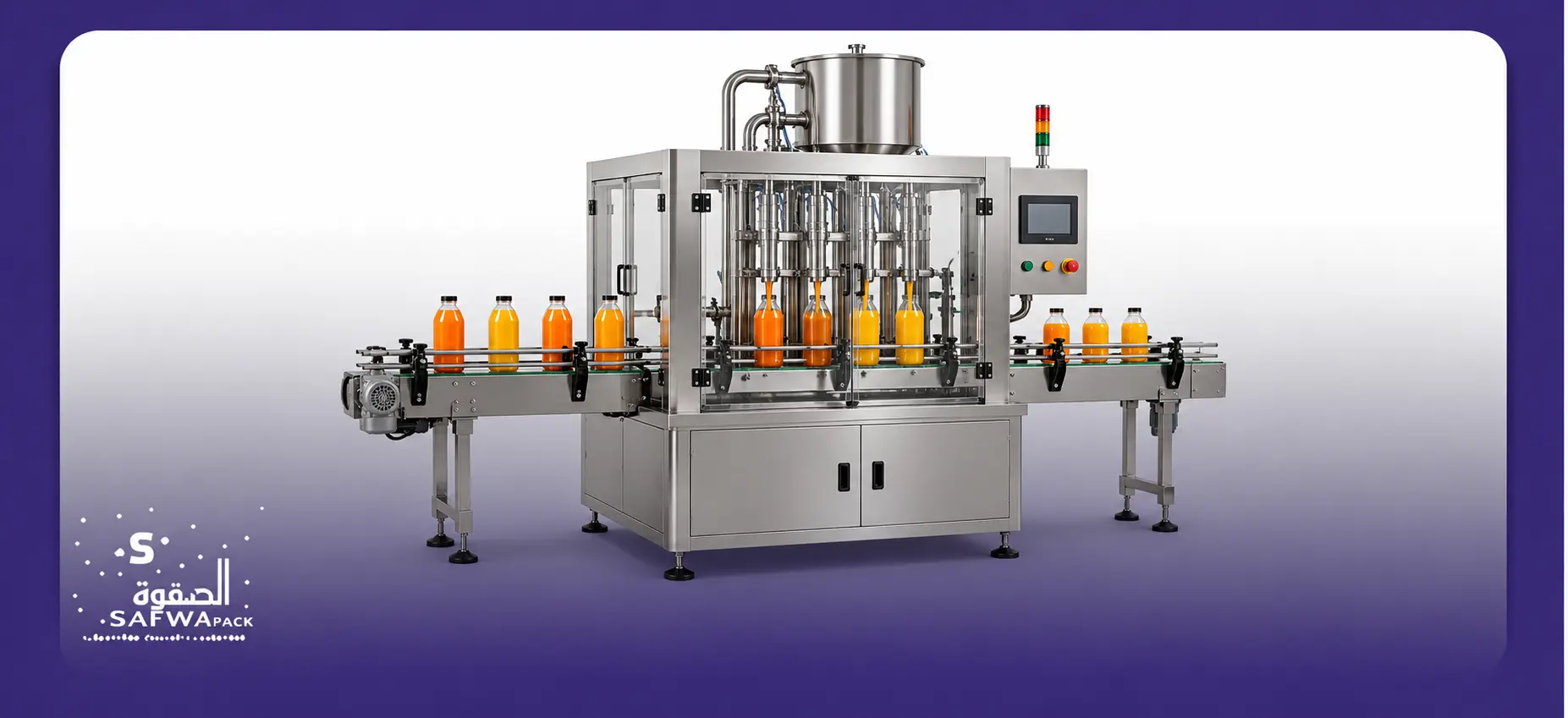 Juice filling machine